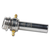 .21 Header Kit, 15 degree Water Cooled Rear Exhaust Polished with Seal