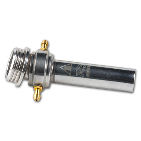 .21 Header Kit, 15 degree Water Cooled Rear Exhaust Polished with Seal
